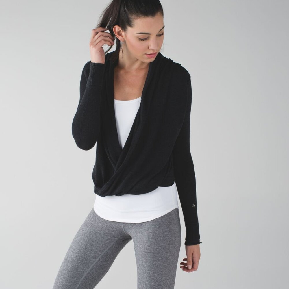 Lululemon Iconic Wrap Heathered grey (Second Release) size 4